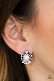 Paparazzi "Poshly Princess" Pink Post Earrings Paparazzi Jewelry