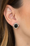 Paparazzi "A Spring Wedding" Black Post Earrings Paparazzi Jewelry