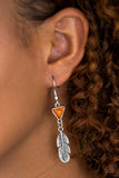 Paparazzi "Give It A NEST!" Orange Earrings Paparazzi Jewelry