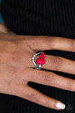 Paparazzi "BEAD What You Want To BEAD" Red Ring Paparazzi Jewelry