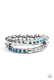 Paparazzi "Dauntless Shimmer" Blue Ring Paparazzi Jewelry