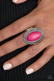 Paparazzi "Country Girl Chic" Pink Ring Paparazzi Jewelry