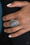 Paparazzi "Country Girl Chic" Silver Ring Paparazzi Jewelry