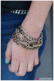 Paparazzi "The Chain Gang" Brass Bracelet Paparazzi Jewelry