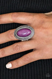 Paparazzi "Country Girl Chic" Purple Ring Paparazzi Jewelry