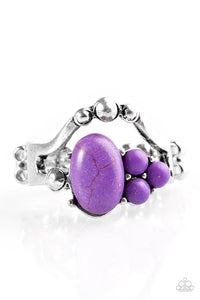 Paparazzi "BEAD What You Want To BEAD" Purple Ring Paparazzi Jewelry