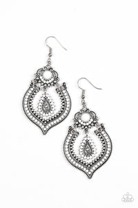 Paparazzi "Congo Cadence" White Earrings Paparazzi Jewelry