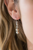 Paparazzi "Marvelously Metro" Silver Necklace & Earring Set Paparazzi Jewelry
