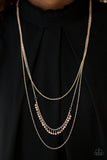 Paparazzi "Twinkly Troves" Rose Gold Necklace & Earring Set Paparazzi Jewelry