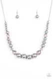 Paparazzi "The Wedding Party" Silver Necklace & Earring Set Paparazzi Jewelry