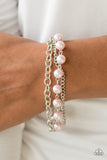 Paparazzi "Classically Cambridge" Pink Bracelet Paparazzi Jewelry