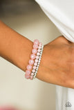 Paparazzi "Beautiful Bravado" Pink  Bracelet Paparazzi Jewelry