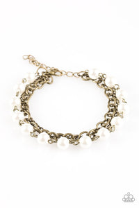 Paparazzi "Classically Cambridge" Brass Bracelet Paparazzi Jewelry