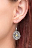 Paparazzi "Magnificently Mayan" Yellow Earrings Paparazzi Jewelry