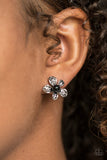 Paparazzi "Diva Daisy" Black Post Earrings Paparazzi Jewelry