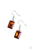 Paparazzi "Dining With Divas" Brown Earrings Paparazzi Jewelry