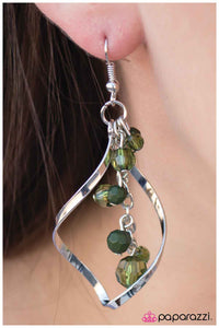 Paparazzi "Simply Irresistible  - Green" earring Paparazzi Jewelry