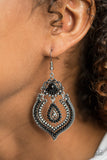 Paparazzi "Congo Cadence" Black Earrings Paparazzi Jewelry