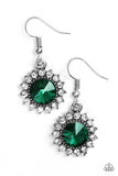 Paparazzi "Bring In The BEAM Team" Green Earrings Paparazzi Jewelry