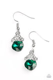 Paparazzi "The Show Must GLOW On!" Green Earrings Paparazzi Jewelry