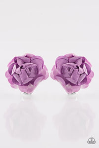 Paparazzi "Rose Garden Glam" Purple Hair Clip Paparazzi Jewelry