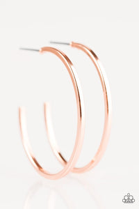 Paparazzi "Classically Chic" Copper Hoop Earrings Paparazzi Jewelry