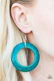 Paparazzi "Rockin Moroccan" Blue Earrings Paparazzi Jewelry