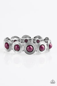 Paparazzi "Adventurously Amazon" Purple Bracelet Paparazzi Jewelry