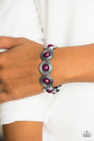 Paparazzi "Adventurously Amazon" Purple Bracelet Paparazzi Jewelry