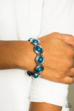 Paparazzi "Adventurously Amazon" Blue Bracelet Paparazzi Jewelry
