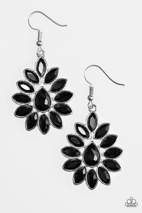 Paparazzi "Sparkle On Command" Black Earrings Paparazzi Jewelry