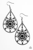 Paparazzi "Daffodil Dreams" Black Earrings Paparazzi Jewelry