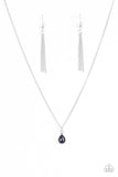 Paparazzi "A Drop In The Ocean" Blue Necklace & Earring Set Paparazzi Jewelry