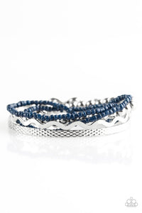 Paparazzi "Amazon Style" Blue Bracelet Paparazzi Jewelry