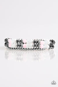 Paparazzi "Shimmer Sensation" Pink Bracelet Paparazzi Jewelry