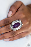 Paparazzi "Western Wayfarer" Purple Ring Paparazzi Jewelry