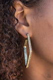Paparazzi "Strikingly Beautiful" Brass Earrings Paparazzi Jewelry