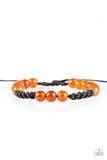 Paparazzi "Alert" Orange Urban Bracelet Unisex Paparazzi Jewelry