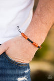 Paparazzi "Alert" Orange Urban Bracelet Unisex Paparazzi Jewelry