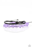 Paparazzi "Treasure Trail" Purple Urban Bracelet Paparazzi Jewelry