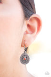 Paparazzi "Magnificently Mayan" Orange Earrings Paparazzi Jewelry