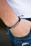 Paparazzi "Island Escape" Black Urban Bracelet Unisex Paparazzi Jewelry