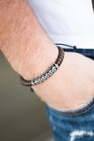 Paparazzi "Island Escape" Brown Urban Bracelet Unisex Paparazzi Jewelry