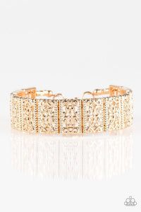 Paparazzi "Regal Reverie" Gold Bracelet Paparazzi Jewelry