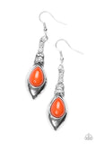 Paparazzi "You Know HUE" Orange Earrings Paparazzi Jewelry