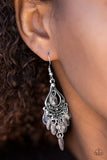 Paparazzi "Glamour Genie" Silver Earrings Paparazzi Jewelry