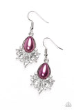 Paparazzi "Regal Reputation" Purple Earrings Paparazzi Jewelry