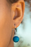 Paparazzi "A Pop Of Posh" Blue Necklace & Earring Set Paparazzi Jewelry