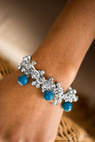 Paparazzi "Pretty In Posh" Blue Bracelet Paparazzi Jewelry