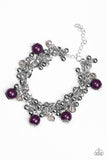 Paparazzi "Pretty In Posh" Purple Bracelet Paparazzi Jewelry